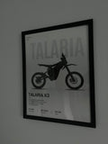Talaria E-Bike Framed Wall Art Poster