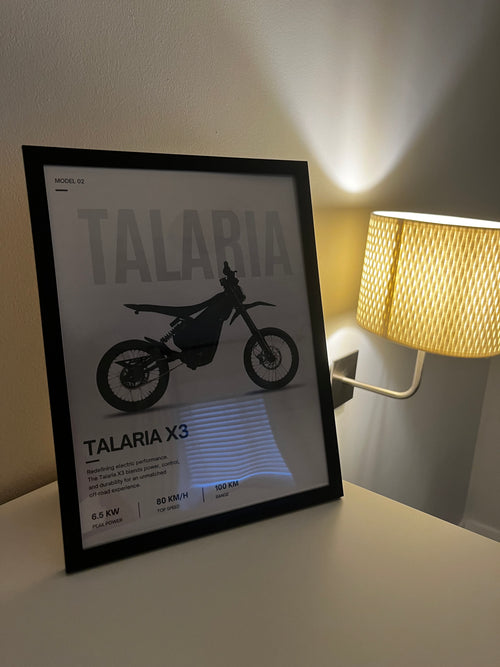 Talaria E-Bike Framed Wall Art Poster